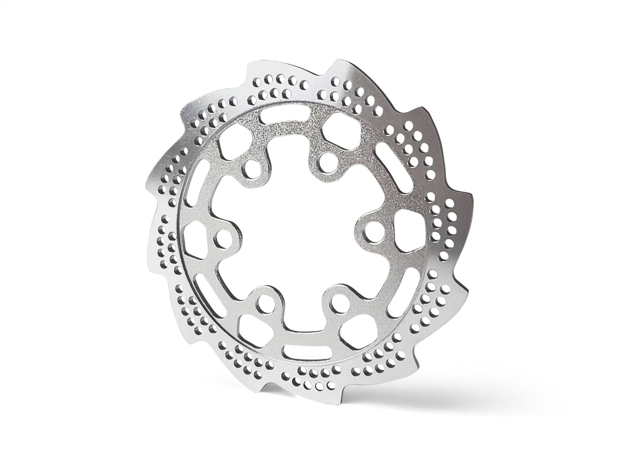 RC Overhaul Aluminium Rear Brake Disc, Promoto, Silver (G-RCO-MX08S)