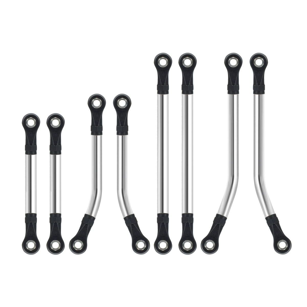 RC Overhaul Curved Rod Set SS 8pcs TRX-4M (G-RCO-TRX015)