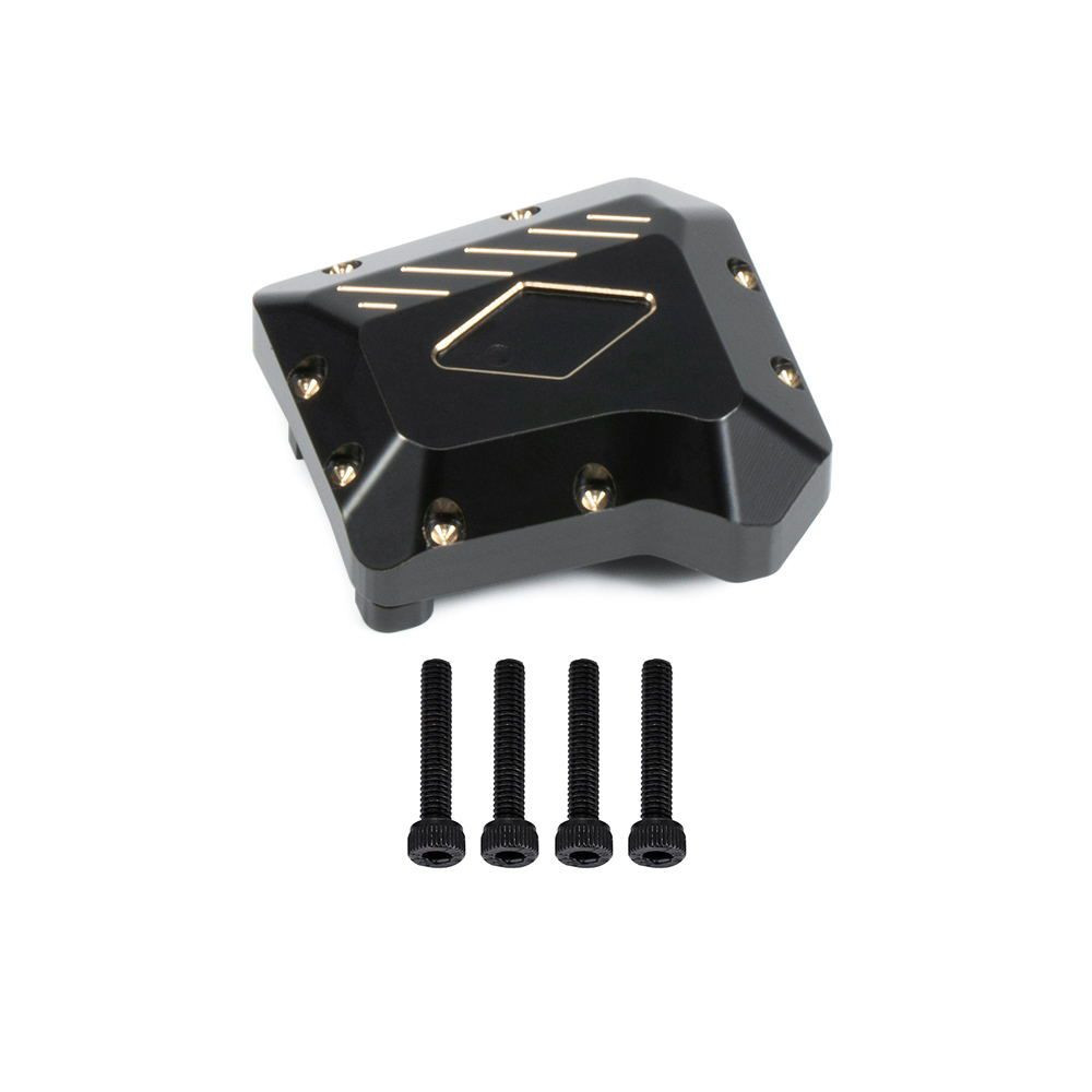 RC Overhaul Axle Cover Black Brass TRX4/6 (G-RCO-TRX022)