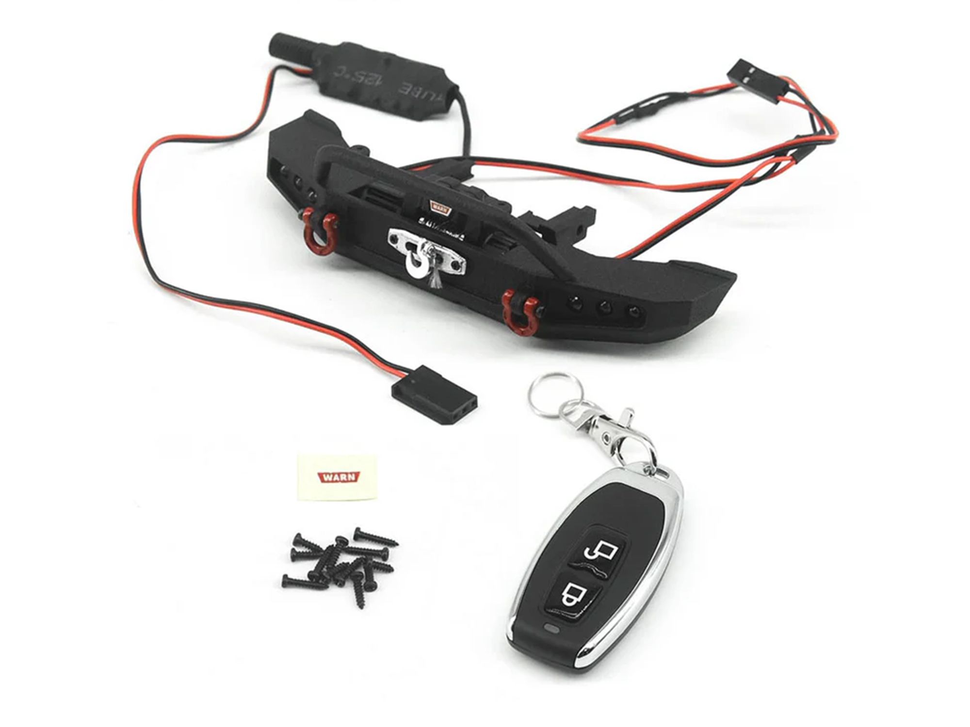 RC Overhaul Bumper w/LEDS , Winch &amp; Remote TRX-4M Bronco (G-RCO-TRX042)