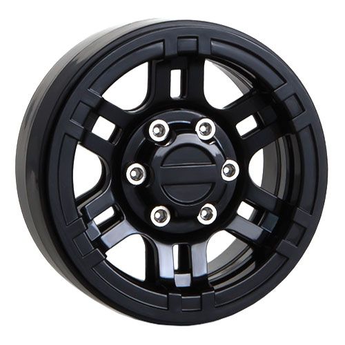 GMADE 1.9 NR02 Beadlock Wheels Black 2pcs (GM70264)