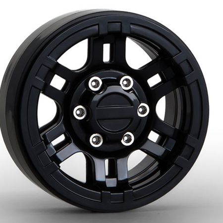 GMADE 1.9 NR02 Beadlock Wheels Black 2pcs (GM70264)