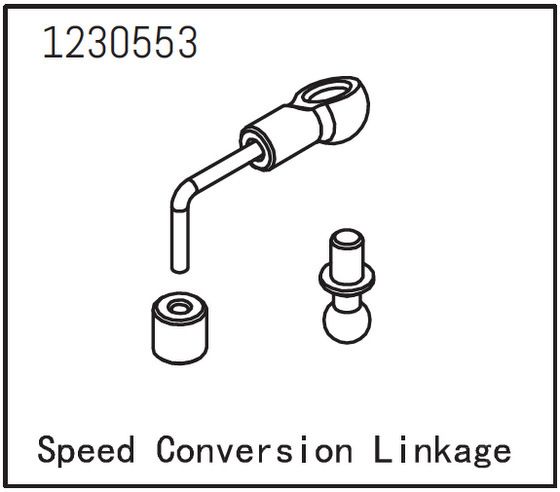 Absima Speed Conversion Linkage ( AB 1230553)