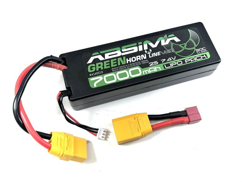 Absima Greenhorn Vol.2 LiPo 2S 7.4V-50C 7000 HC (XT90/T-Plug) ( AB 4140019)