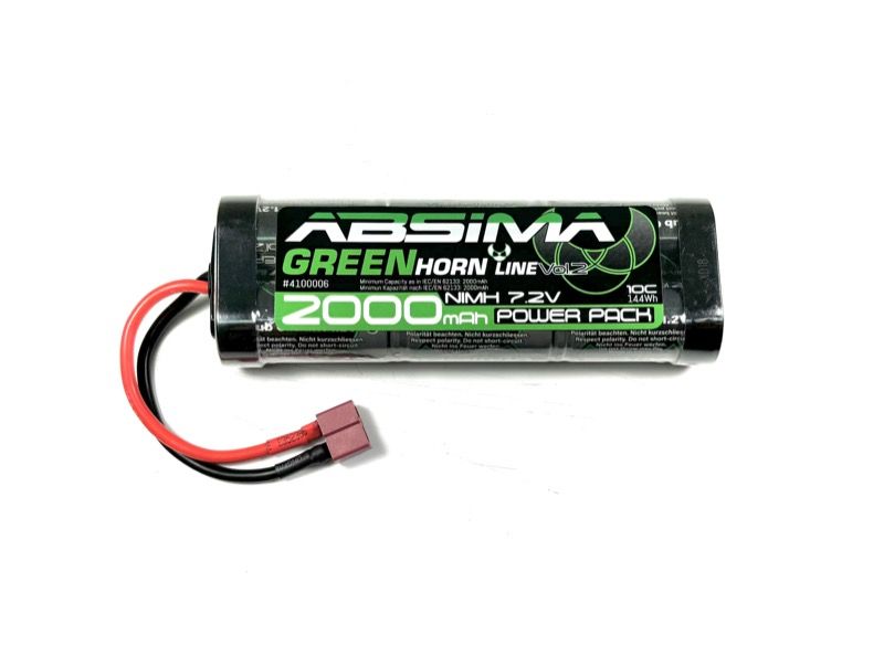 Absima Greenhorn Vol.2 NiMH 7.2V 2000 (T-Plug) ( AB 4100006)