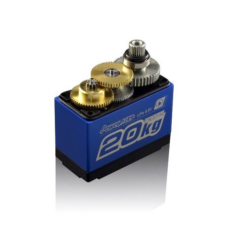 Power HD LW-20MG Digital Waterproof Metal Geared Servo 20Kg (HD-LW-20MG)