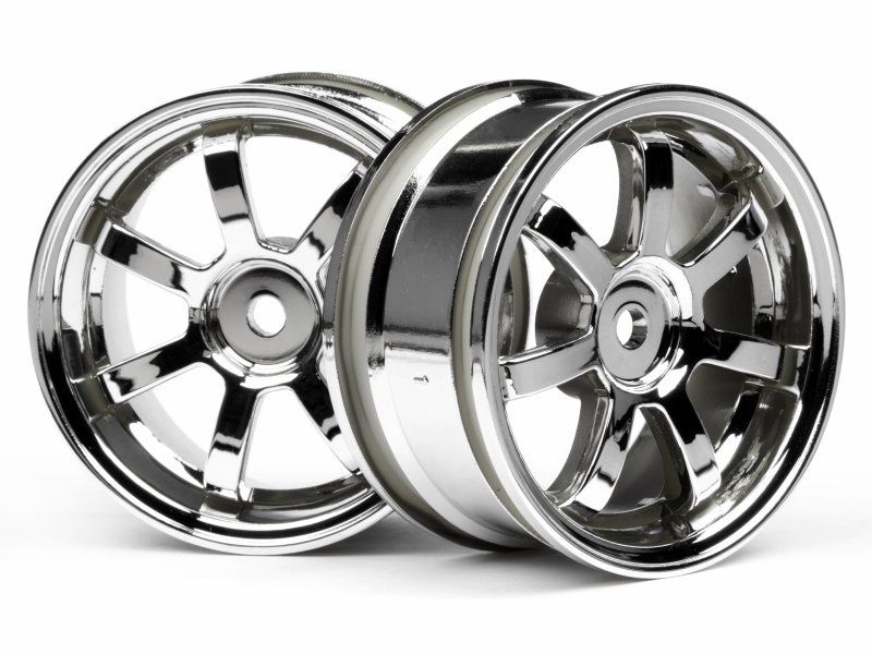 HPI Rays Gram Lights 57S Pro Wheel Chrome - 0mm Offset (HP3574)