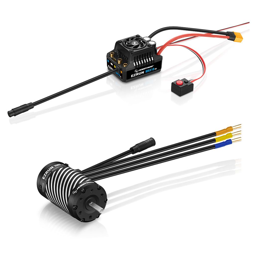 Hobbywing Ezrun Combo MAX10 G2 80A &amp; 3652SD 5400KV G3 (HW38020348)