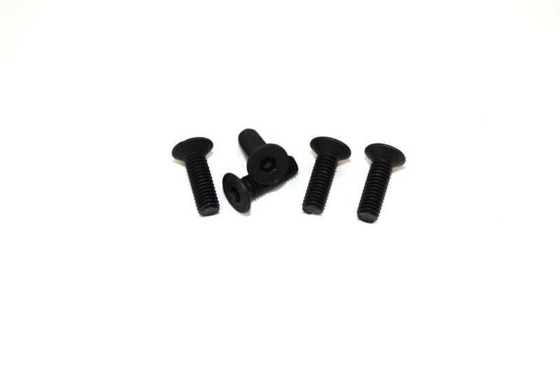 Absima Flat Head Hex Screw M3x10 (8) AB2.8 BL ( AB 1330199)