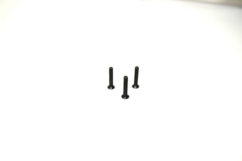 Absima Flat Head Hex Screw M3X18 (3) AB2.8 BL ( AB 1330202)