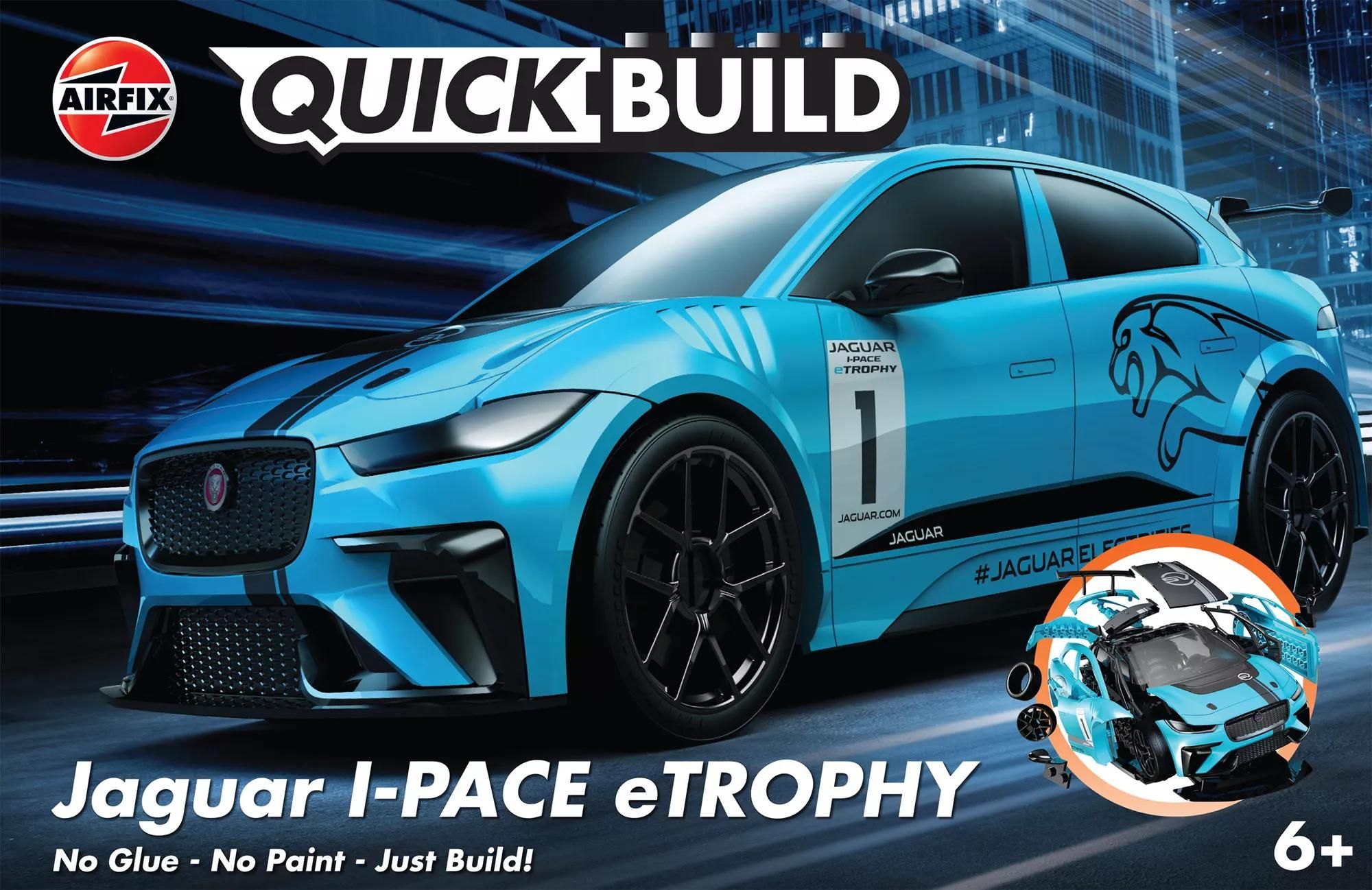Airfix QUICKBUILD Jaguar I-PACE eTROPHY (J6033)