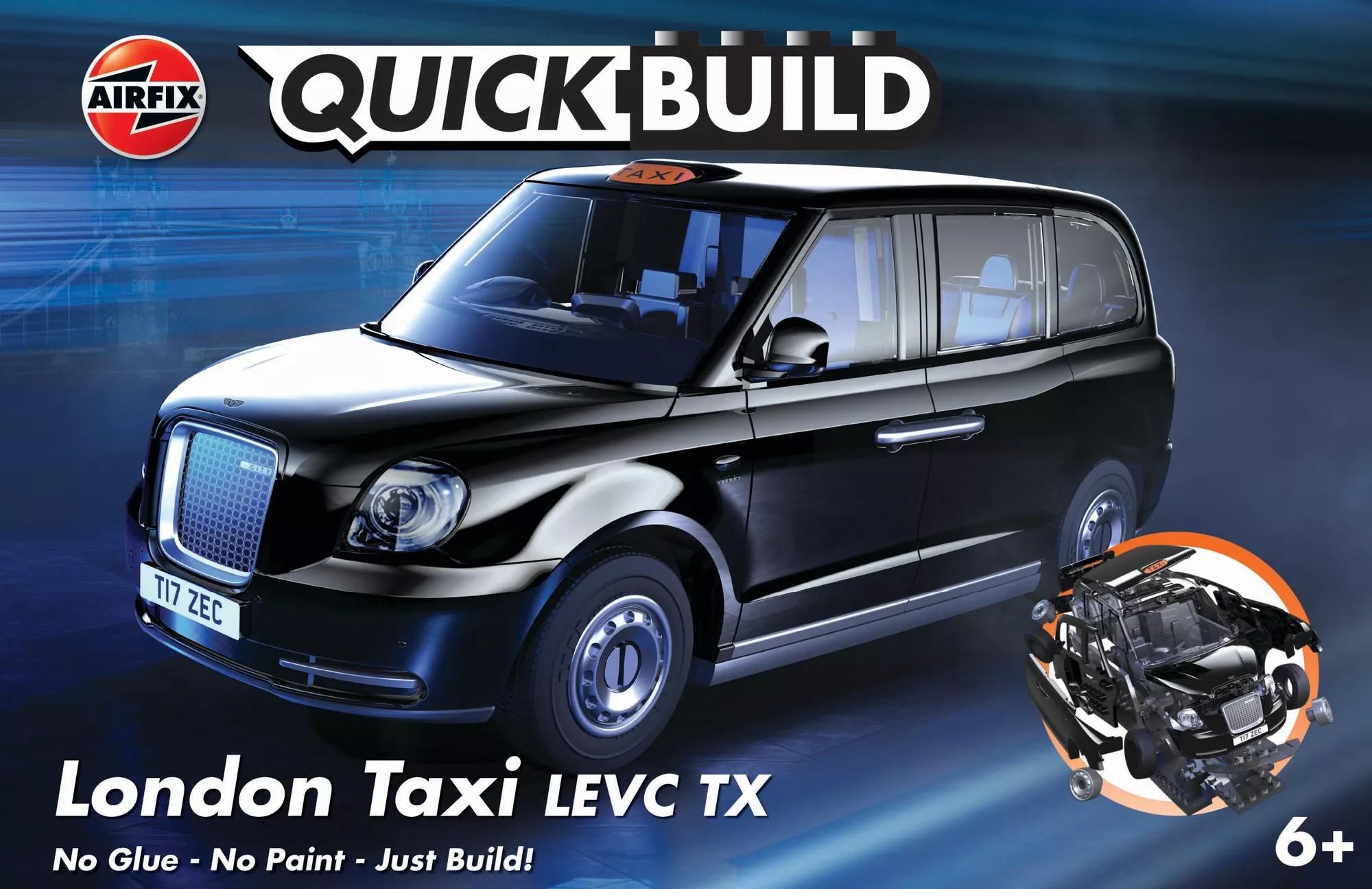 Airfix QUICKBUILD London Taxi (J6051)
