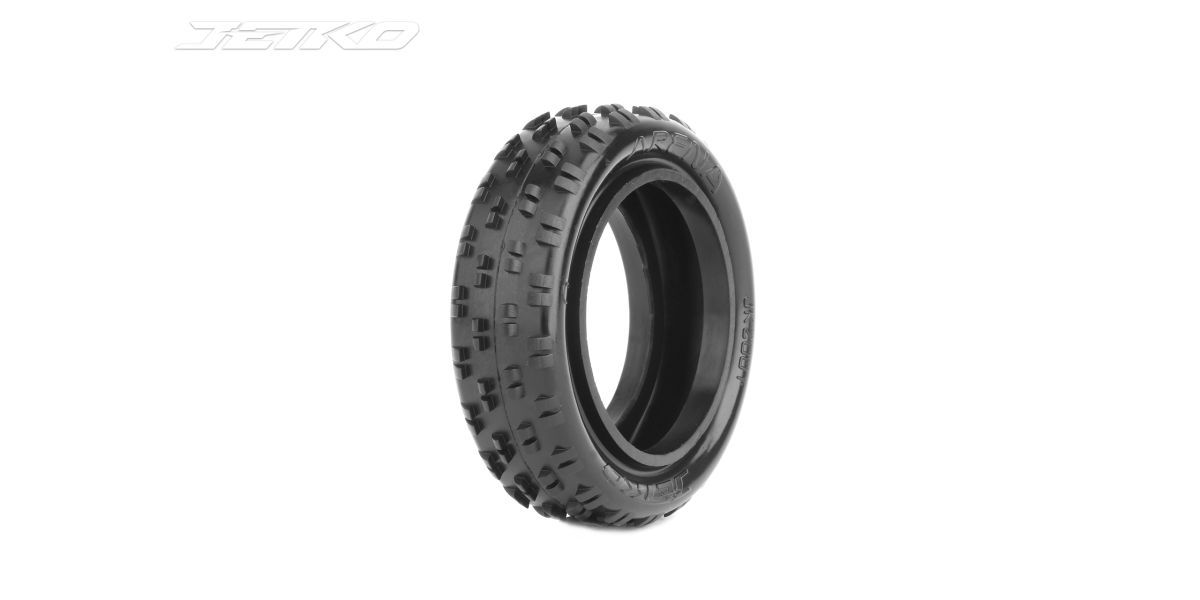 Jetko Arena 2wd 1:10 2.2 Front Tyres Soft (2) (JK2001CS)