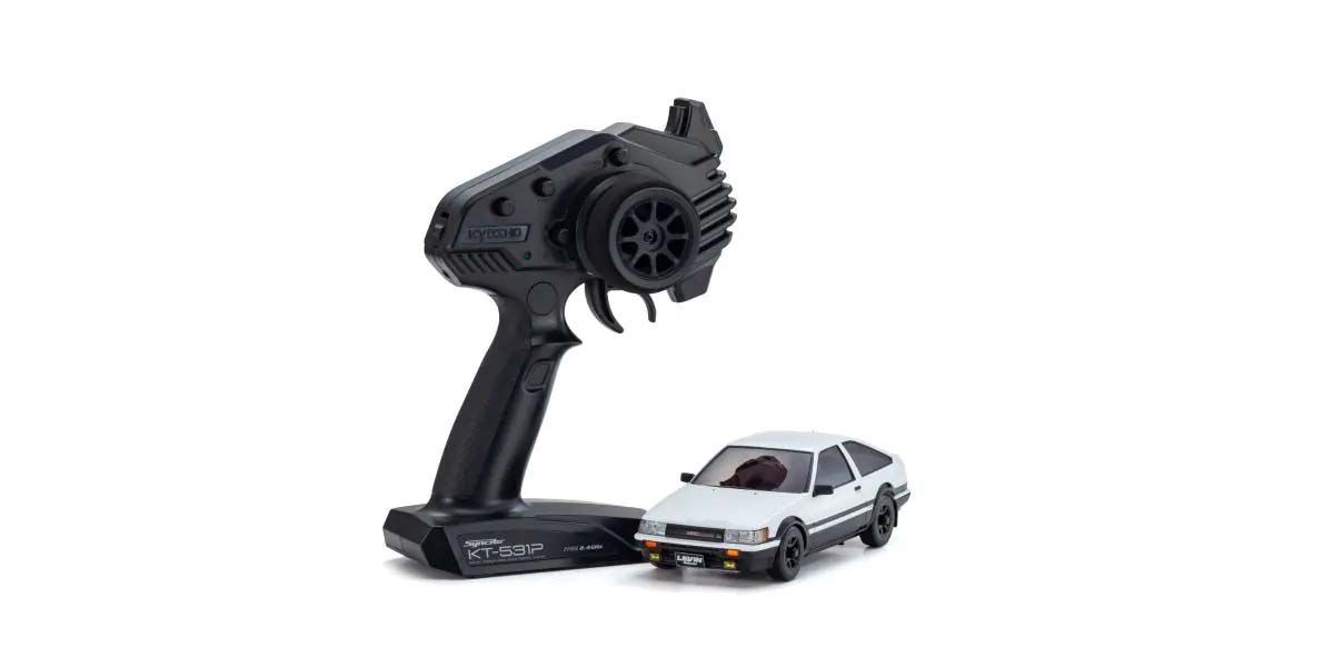 Kyosho Mini-Z AWD Toyota Corolla Levin AE86 White-Black (K.32641WBK)