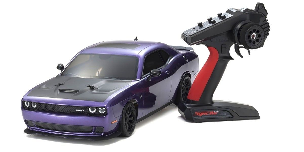 Kyosho FAZER MK2 Dodge Challenger SRT 2015 Purple Readyset (K.34415T1C)
