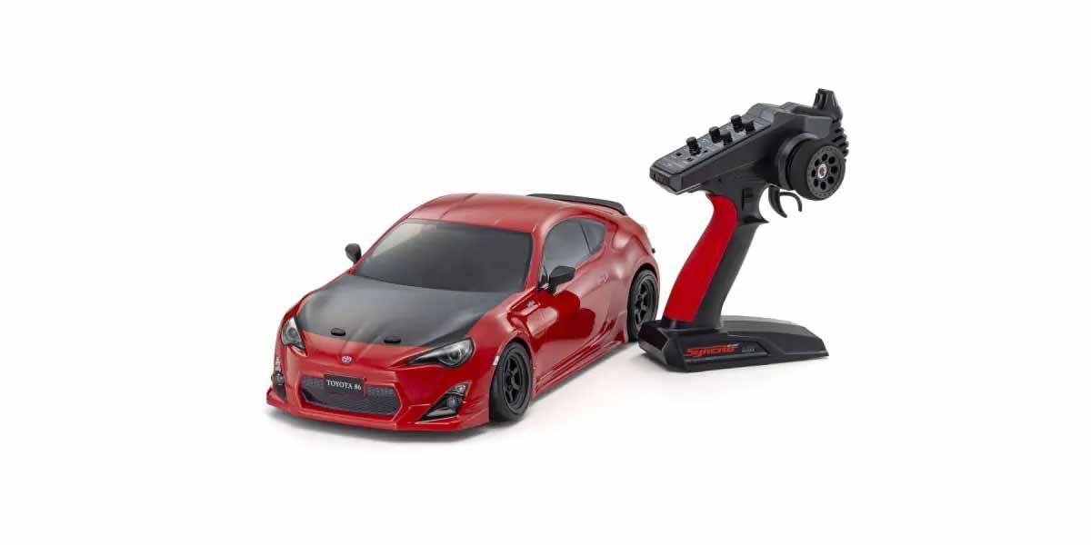 Kyosho Fazer D2 Toyota 86 GT Tuned Ver. Red 1:10 Drift Readyset (K.34502T1B)