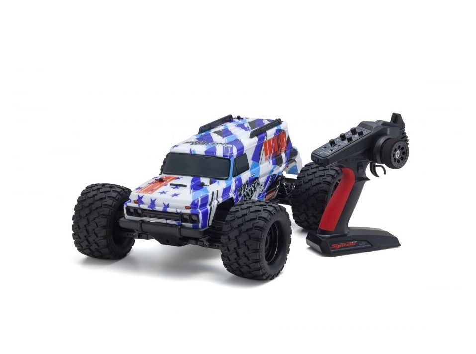 1:10 Kyosho Mad Wagen VE 3S 4WD Readyset Blue/White (K.34701T2B)