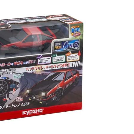 Kyosho First Mini-Z 1:28 Toyota Sprinter Trueno AE86 RD/BK (K.66613A)