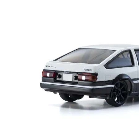 Kyosho First Mini-Z 1:28 Initial-D Sprinter Trueno AE86 WH/BK Carbon (K.66617A)