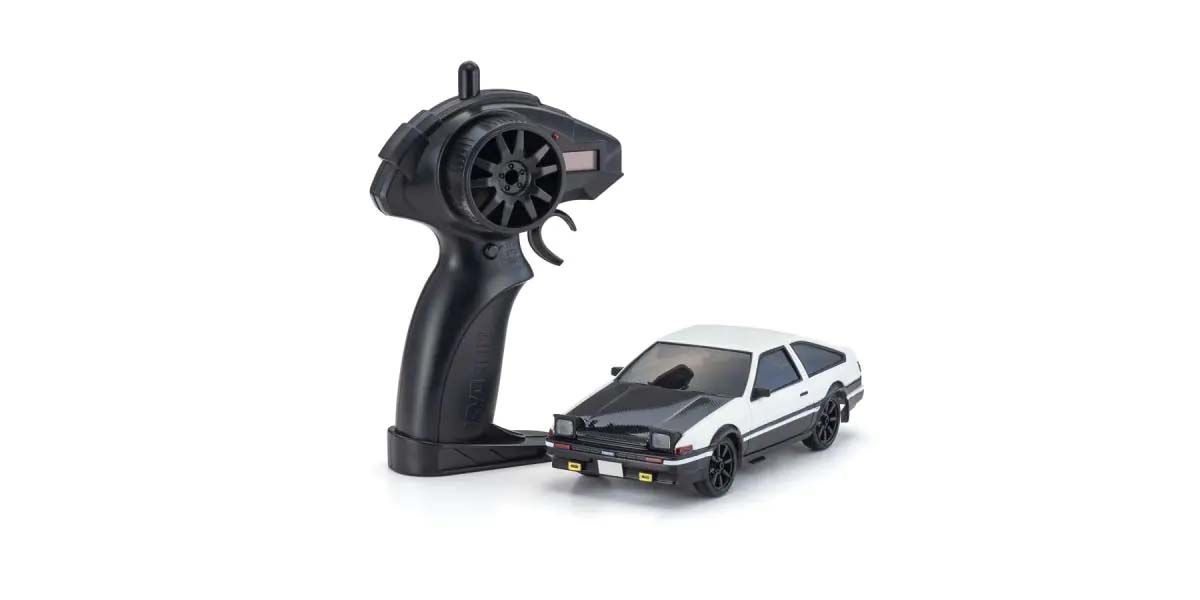 Kyosho First Mini-Z 1:28 Initial-D Sprinter Trueno AE86 WH/BK Carbon (K.66617A)