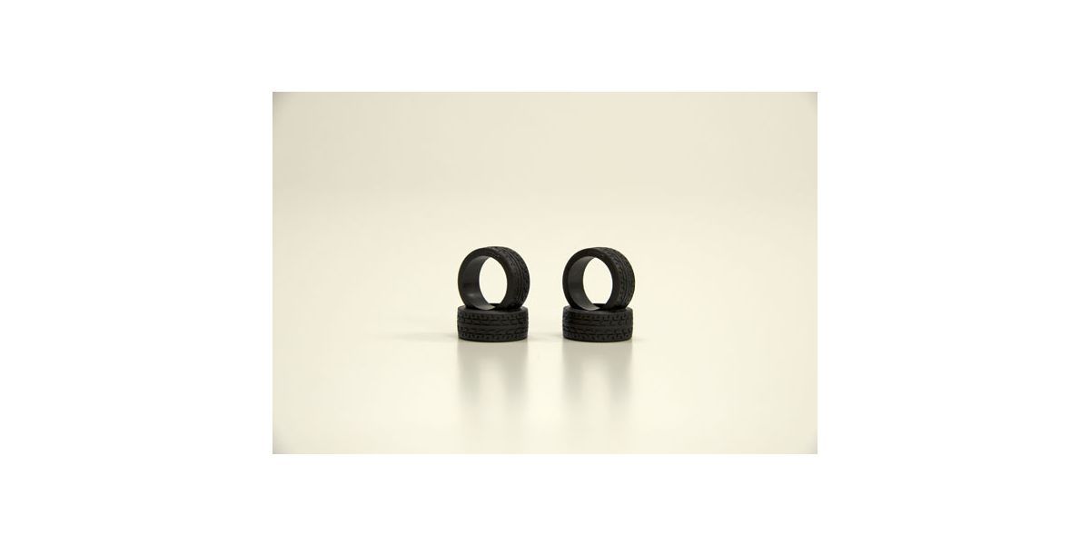 Kyosho Mini-Z Racing Radial Tyres 30 Shore - Narrow (4)(K.MZW37-30)