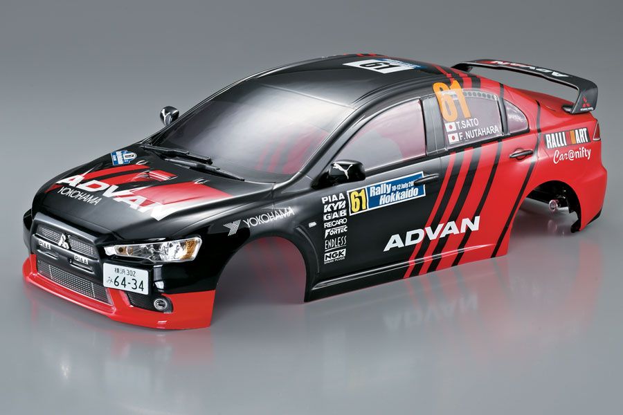 Killerbody Mitsubishi lancer Evo X Finished Body 190mm (KB48002)
