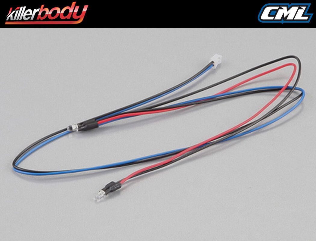 Killer Body LED Light Set - 2 Blue Led&#039;s- 3mm (KB48460)