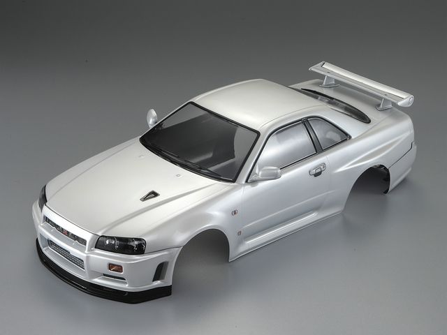 Killerbody Nissan Skyline R34 195mm Finished Body White (KB48644)