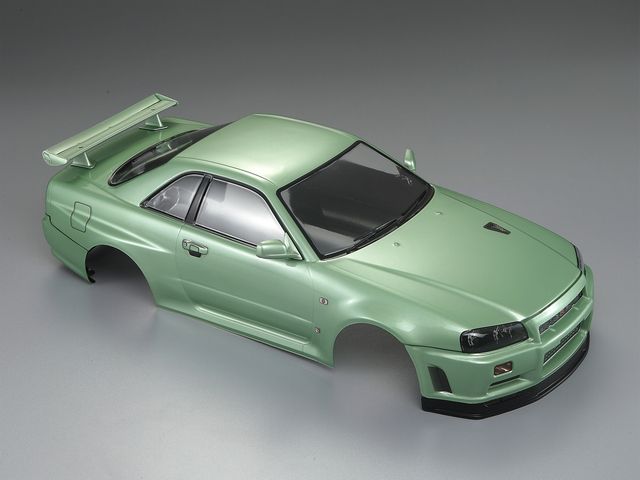 Killerbody Nissan Skyline R34 195mm Finished Body Green (KB48646)