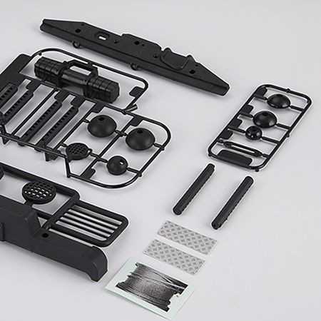 Killerbody Front &amp; Rear Bumper w/accent Light &amp; Winch (Traxxas TRX4/Axial SCX10) (KB48724)