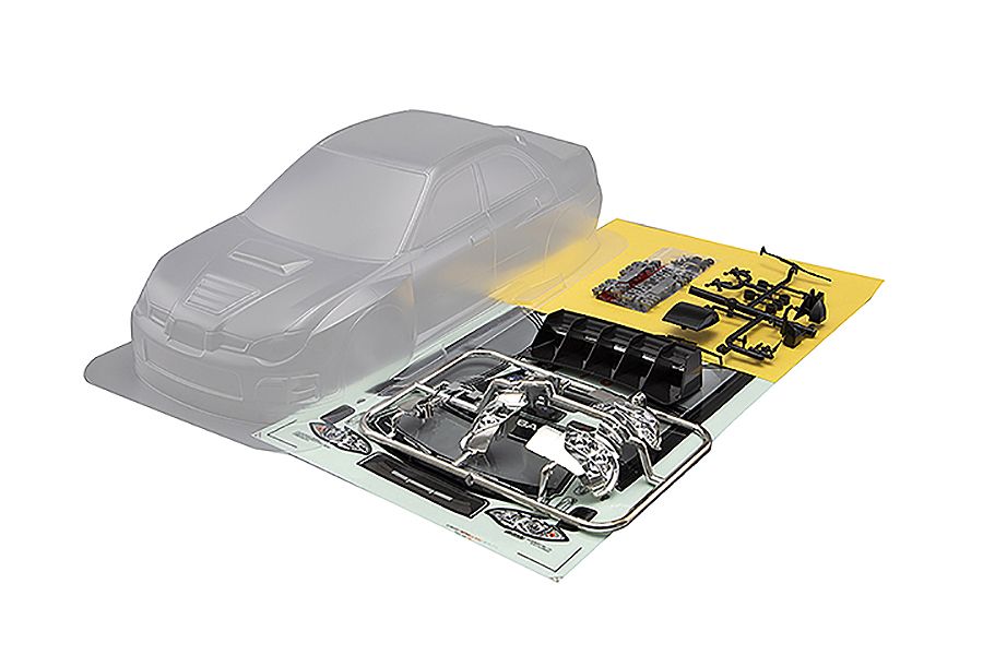 Killerbody Subaru Impreza WRC 2007 190mm Clear Body (KB48761)
