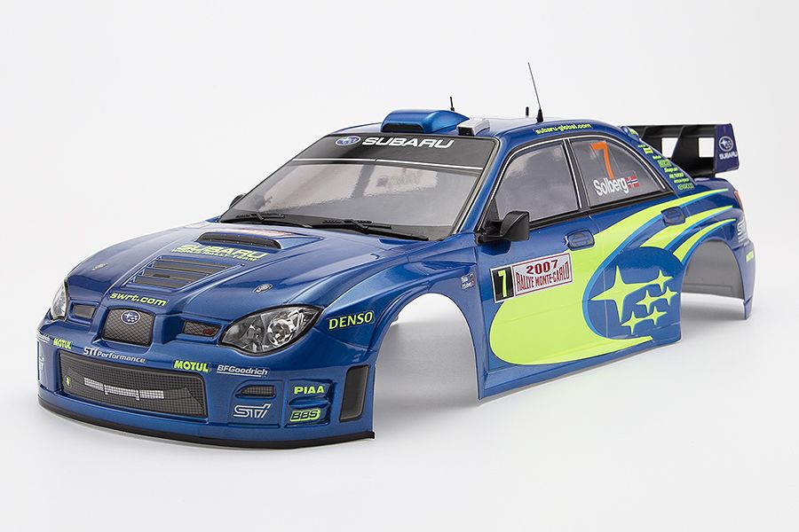 Killerbody Subaru Impreza WRC 2007 190mm Finished Body Blue (KB48762)