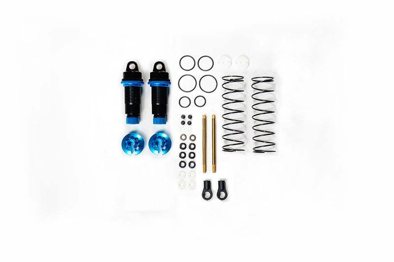 Koswork Rear Shock Set Big Bore 12mm Blue 1:10 Buggy (2) (KOS04351-1BR)