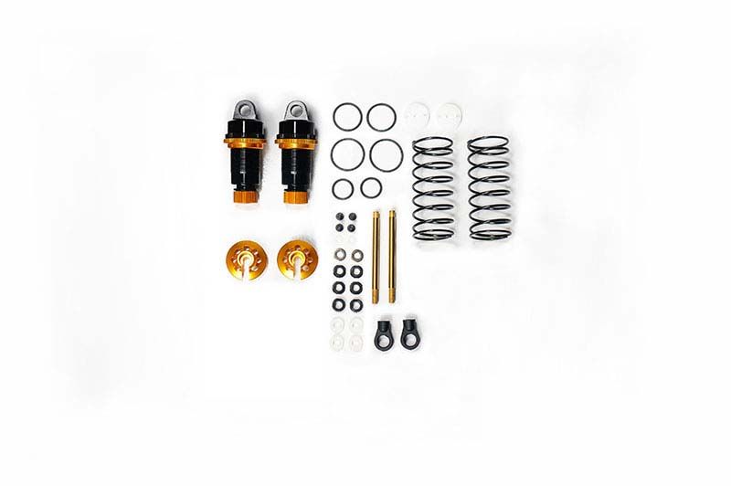 Koswork Front Shock Set Big Bore 12mm Gold 1:10 Buggy (2) (KOS04351-1GDF)