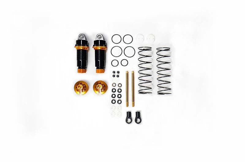 Koswork Rear Shock Set Big Bore 12mm Gold 1:10 Buggy (2) (KOS04351-1GDR)