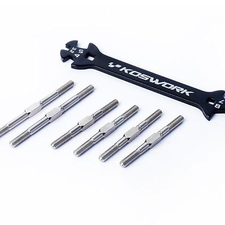 Koswork Turnbuckle Set HD (6) Kyosho Ultima &amp; JJ (KOS04361-01)
