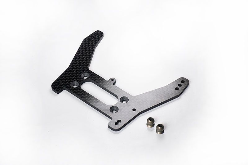 Koswork Carbon 3mm Rear Shock Tower for Ultima Series (KOS04361-12)