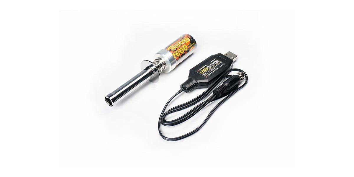 Koswork Glow Heater Set (w/USB Charger) 2600mAh Battery (KOS05004-2600SET)