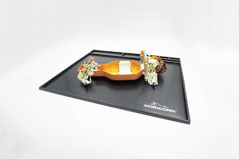 Koswork Assembly Tray 550x450mm Black (KOS32120-550BK)