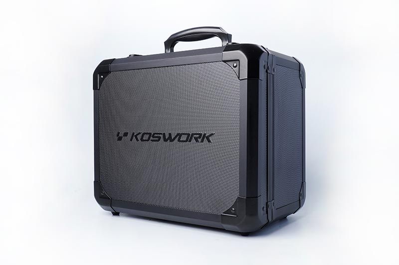 Koswork V2 Mini Black Aluminium Case for Sanwa Exzes Z3 (KOS32302-SEZ)