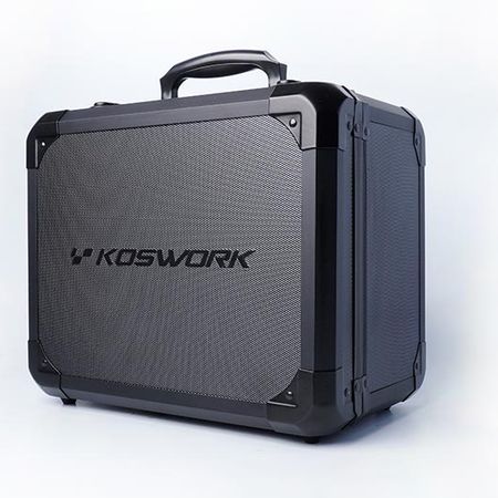 Koswork V2 Mini Black Aluminium Case for Sanwa Exzes Z3 (KOS32302-SEZ)