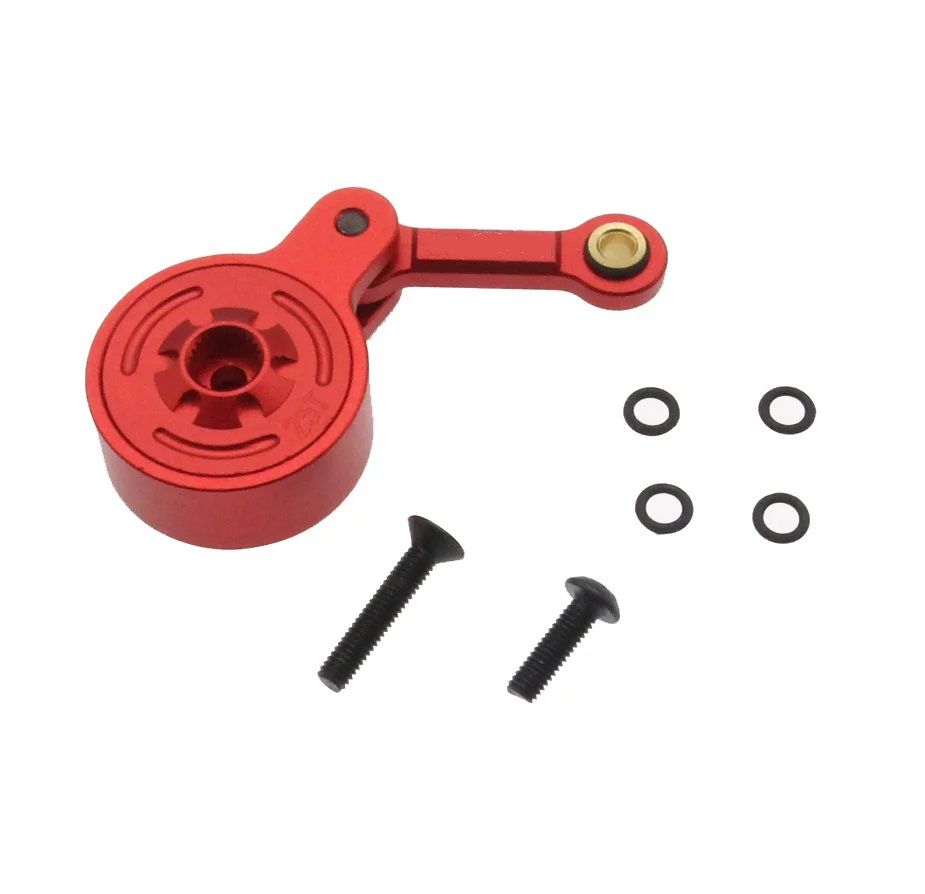 SC Models Aluminum 25T Servo Horn Red Arrma 3S/4S (KR002A)