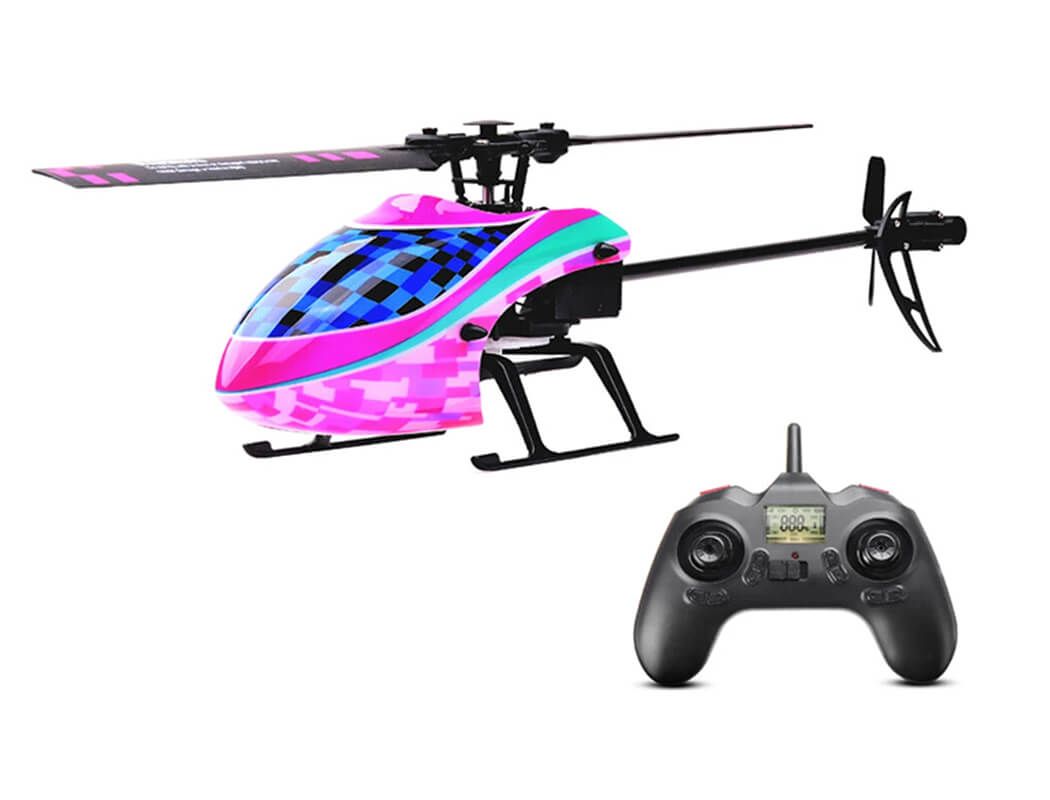 Kootai F03 4Ch Single Blade Flybarless Helicopter - Purple/Blue (KT-F03PB)