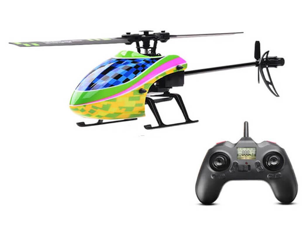 Kootai F03 4Ch Single Blade Flybarless Helicopter - Yellow/Green (KT-F03YG)