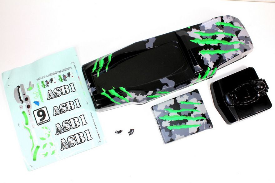 Absima Body Camouflage/Green Sand Buggy ( AB 1230111)
