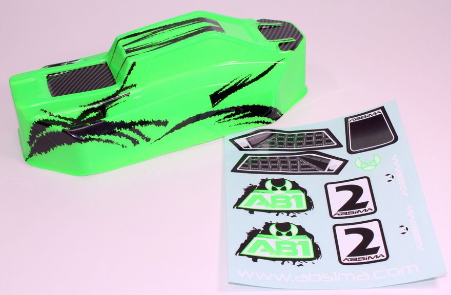 Absima Body Green Buggy Brushed  ( AB 1230074)