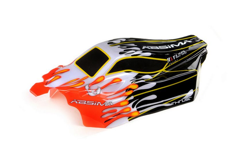 Absima Body orange/black Buggy AB2.4 BL/KIT ( AB 1230354)