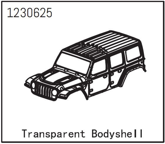 Absima Body Transparent ( AB 1230625)