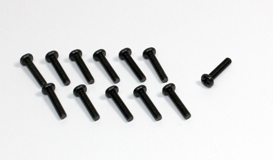 Absima Head Cross Screw 3X10 (12) Buggy/Truggy ( AB 1230050)