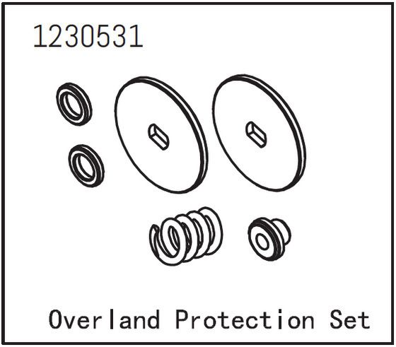 Absima Slipper Hub Set ( AB 1230531)